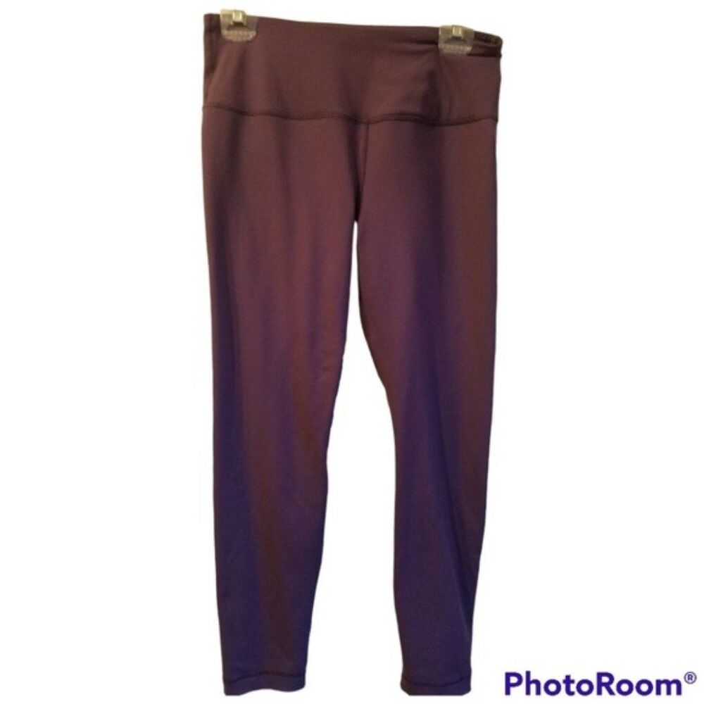 90 Degree By Reflex Purple Activewear Leggings Size L